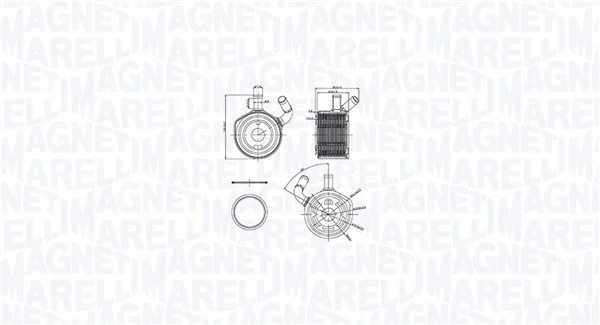 Oil Cooler, engine oil